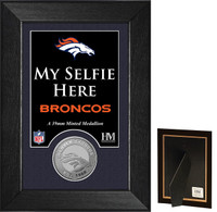 Denver Broncos Selfie Minted Coin Mini Mint