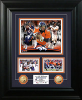 Peyton Manning Marquee Gold Coin Photo Mint