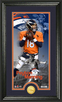 Peyton Manning Supreme Bronze Coin Panoramic Photo Mint