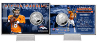 Peyton Manning Silver Coin Card