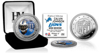 Calvin Johnson Silver Color Coin