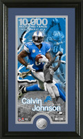 Calvin Johnson 10,000 Yards Supreme Photo Mint