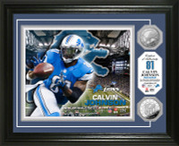 Calvin Johnson Silver Coin Photo Mint
