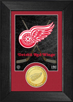 Detroit Red Wings Bronze Coin Mini Mint