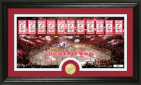 Detroit Redwings Tradition Minted Coin Pano Photo Mint