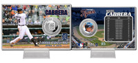 Miguel Cabrera 2000th Hit Silver Coin Card