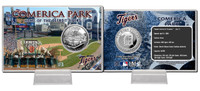 Comerica Park Silver Coin Card