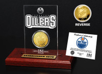 Edmonton Oilers Etched Acrylic Desktop