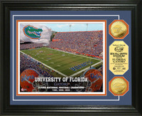 University of Florida Stadium Gold Coin Photo Mint