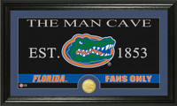 University of Florida Man Cave Bronze Coin Panoramic Photo Mint