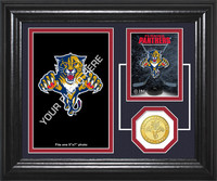 Florida Panthers Fan Memories Bronze Coin Desktop Photo Mint