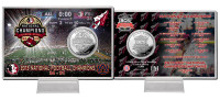 Florida State 2014 BCS National Champions Silver Coin Card