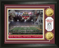 Florida State 2014 BCS National Champions Gold Coin Photo Mint