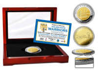 Golden State Warriors 2015 NBA Finals Champions Two-Tone Mint Coin