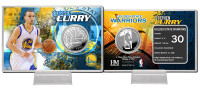 Stephen Curry Silver Coin Card