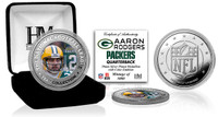 Aaron Rodgers Silver Color Coin