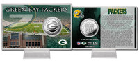Green Bay Packers Silver Coin Card