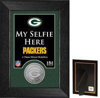 Green Bay Packers Selfie Minted Coin Mini Mint