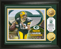 Aaron Rodgers Gold Coin Photo Mint