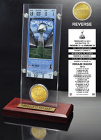 Super Bowl 45 Ticket & Game Coin Collection