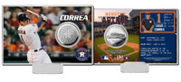 Carlos Correa Silver Coin Card