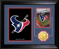 Houston Texans Framed Memories Desktop Photo Mint