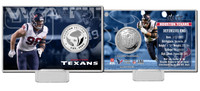 J.J. Watt Silver Coin Card