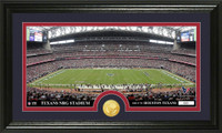Houston Texans Stadium Bronze Coin Panoramic Photo Mint