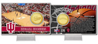 University of Indiana Basketball Bronze Coin Card