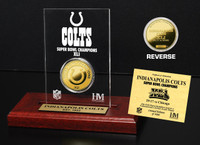 Indianapolis Colts SB Champs Etched Acrylic