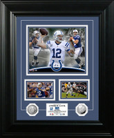 Andrew Luck Marquee Silver Coin Photo Mint