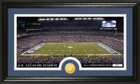 Indianapolis Colts Stadium Bronze Coin Panoramic Photo Mint