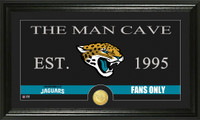 Jacksonville Jaguars Man Cave Bronze Coin Panoramic Photo Mint