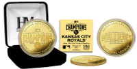 Kansas City Royals 2014 AL Champions Gold Mint Coin