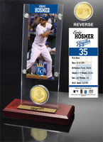 Eric Hosmer Ticket & Bronze Coin Acrylic Desk Top