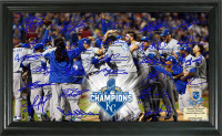 Kansas City Royals 2015 World Series Champions "Celebration" Signature Field