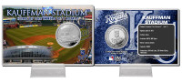 Kauffman Stadium Silver Coin Card