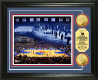 Allen Field House 60th Anniversary Gold Coin Photo Mint