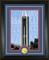University of Kansas Campus Traditions Bronze Coin Photo Mint