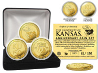 University of Kansas Anniversary Gold Coin Set