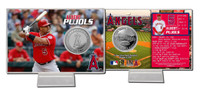 Albert Pujols Silver Coin Card