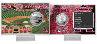 Angels Stadium Silver Coin Card