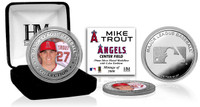 Mike Trout Silver Color Coin