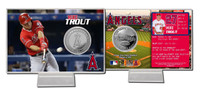 Mike Trout Silver Coin Card