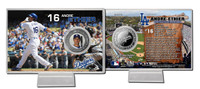 Andre Ethier Silver Plate Coin Card