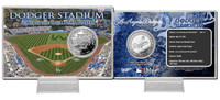 Dodger Stadium Silver Coin Card