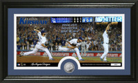 Clayton Kershaw No-Hitter Minted Coin Panoramic Photo Mint