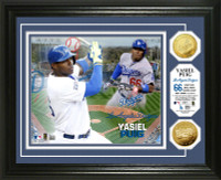 Yasiel Puig Gold Coin Photo Mint