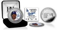 Yasiel Puig Silver Color Coin