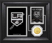 Los Angeles Kings Fan Memories Bronze Coin Desktop Photo Mint